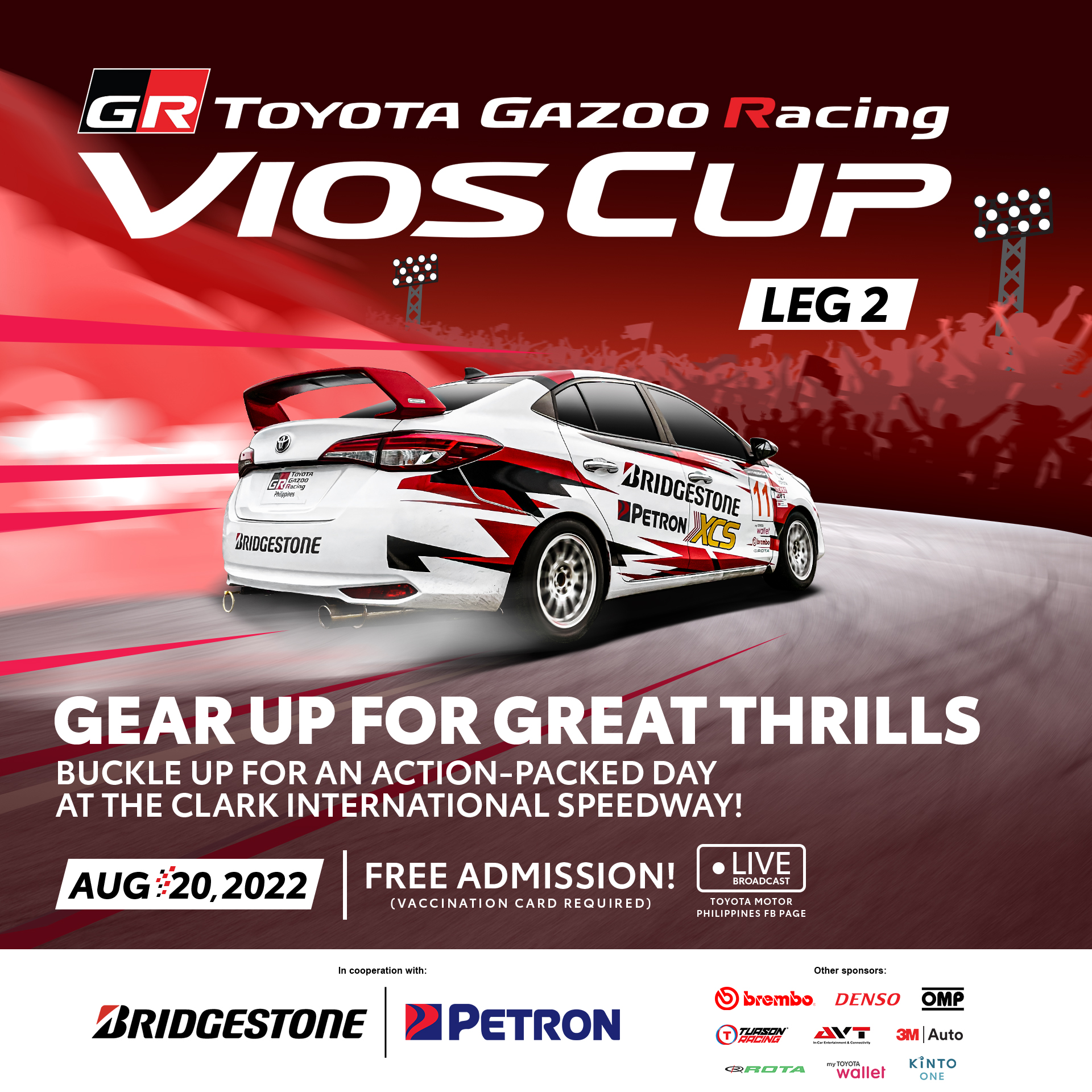 Gear up for Great Thrills at the 2022 TOYOTA GAZOO Racing Vios Cup Leg 2 Thumbnail