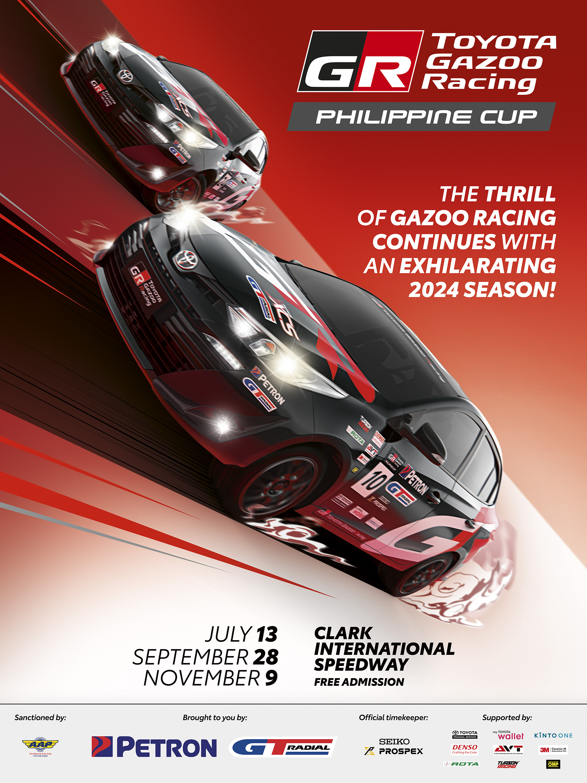 Toyota Motor Philippines celebrates 10th season of racing series with TGR Philippine Cup Thumbnail