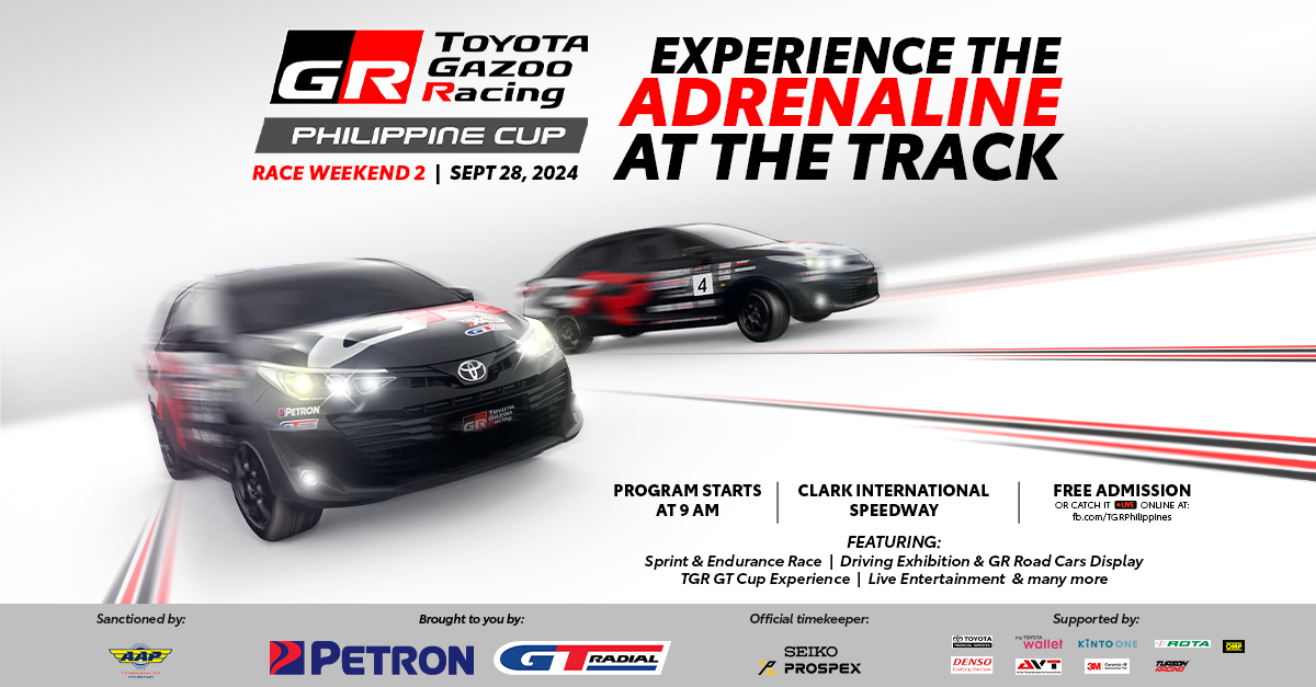 Toyota continues FUN TO DRIVE spirit with Race Weekend 2 of the GAZOO Racing Philippine Cup Thumbnail