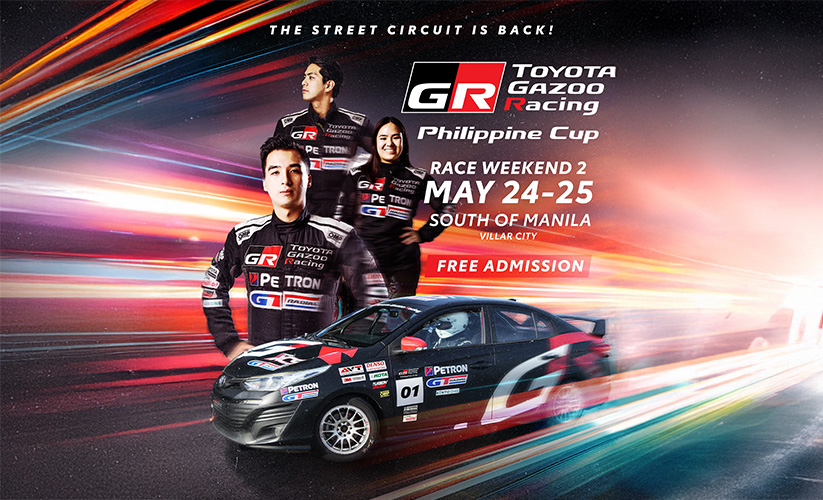 TOYOTA GAZOO Racing Philippine Cup invites everyone  to experience the thrill of the streets on May 24 & 25 Thumbnail