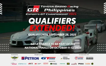 Toyota extends qualifiers for TGR Philippines eSports  GT Championship 2025 to September 28