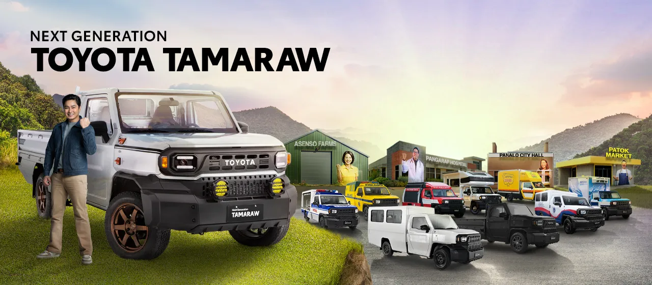 Tamaraw Tablet Banner